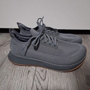 Flux Footwear Adapt Runner Mens 8 Womens 9.5 Grey Knit Training Shoes Sneaker